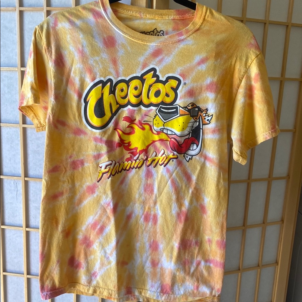 Cheetos Flaming Hot Tie-Dye T-Shirt